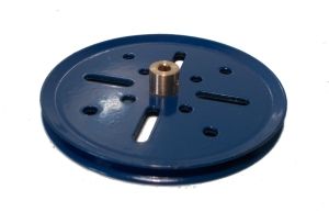 Pulley 75mm dia (blue)