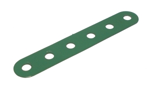 Strip 6 holes, light green