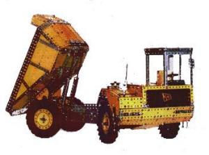 JCB 712 Articulated Dump Truck (Set 10+ model)