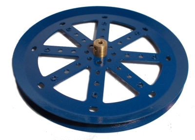 Pulley 150mm dia (blue)