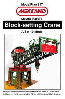 Block-setting Crane (Set10 Model)