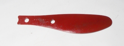 Propellor Blade (1930's red) - lightly used