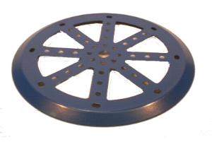Half M019C Pulley, without boss (blue)