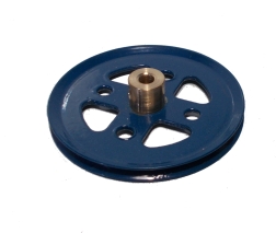 Pulley 50mm dia (blue) (used)