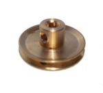 Pulley 25mm dia, brass