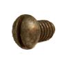 Bolt, 6mm. dome head, blackened finish