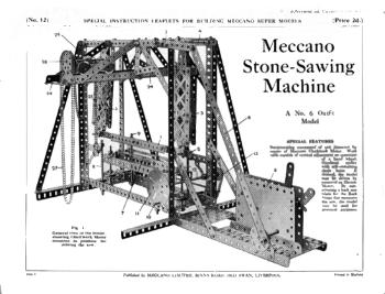 STONE SAWING MACHINE