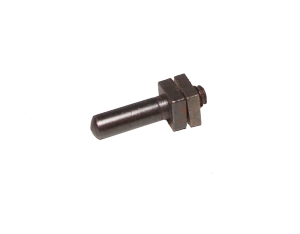 Threaded Pin 15mm with fixed nut, blackened