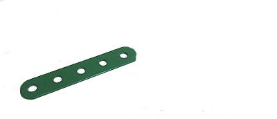 Strip 5 holes, light green