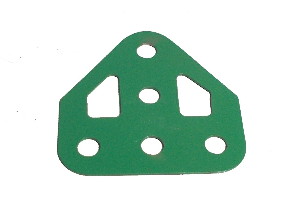 Flat Trunion, light green