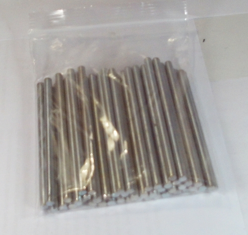 Axle Rod 75mm guillotined end x 50