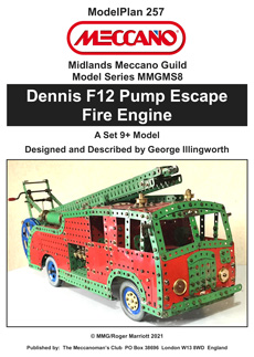 Dennis F12 Pump Escape Fire Engine  (Set 9+ Model)