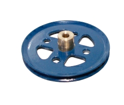 Pulley 50mm dia  - French Blue
