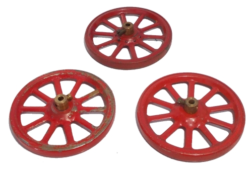 19a Spoked Wheel - red
