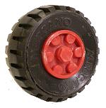 Road Wheel 60mm dia, plastic