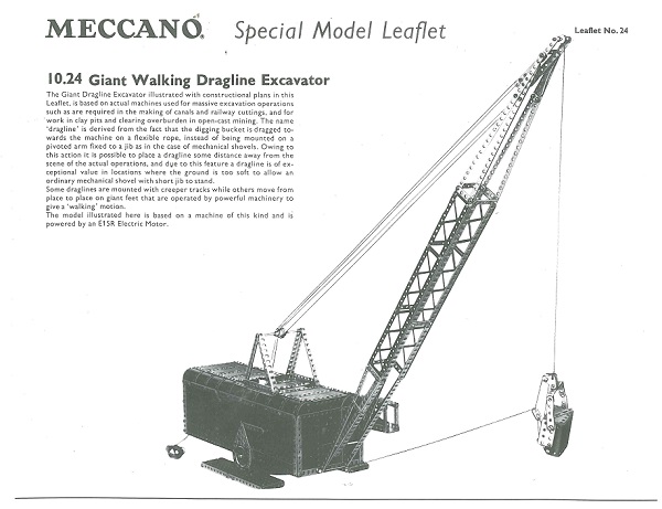 GIANT DRAGLINE EXCAVATOR