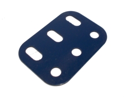 Flat Girder 3 holes, UK Dark Blue