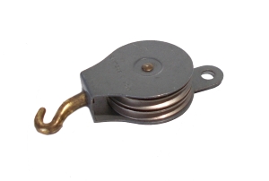 Double Pulley Block, grey