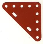 Triangular Plate 5x5 holes