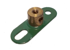 Double Arm Crank, threaded boss (green)