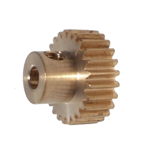 Pinion 25T, 19mm dia x 6mm face