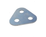 Triangular Flat Plate, 2x2 holes