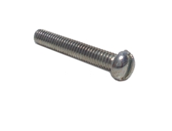 Bolt, 28mm dome head, zinc finish