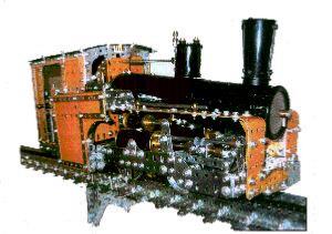 Snowdon Rack Railway Locomotive