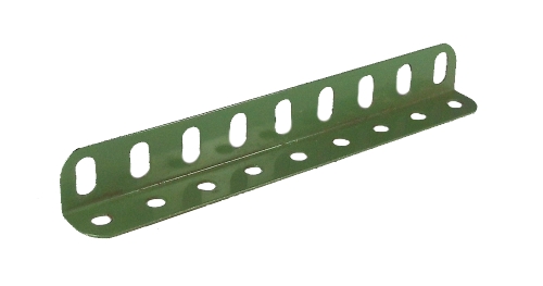 Angle Girder 9 holes, 1960's light green