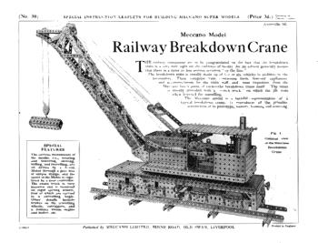 BREAKDOWN CRANE