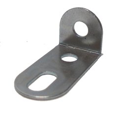 Angle Bracket 2x1 hole, zinc finish