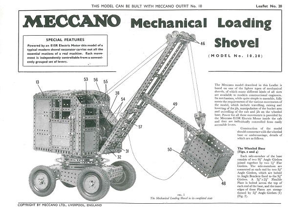 MECHANICAL LOADING SHOVEL