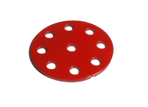 Wheel Disc 8 holes, red