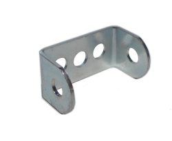 Double Angle Strip, 3(25mm)x1 hole, zinc