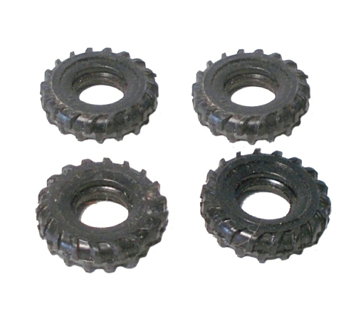 Standard Tread Tyre for 12mm dia Pulley x 4