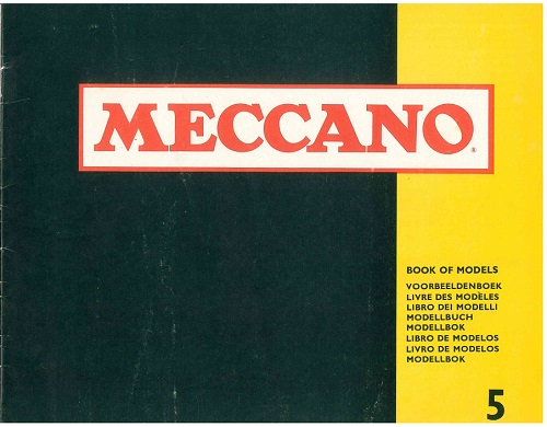 Meccano Set 5 Model Book