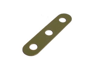 Narrow Strip 3 holes, army green (ex-Multikit Set)