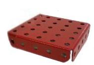 Flanged Plate, 5x5 holes