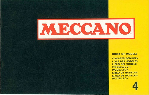 Meccano Set 4 Model Book