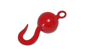 Large Loaded Hook - red