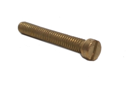 Bolt, 25mm cheese head, brass finish