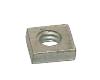 Square Nut, zinc finish