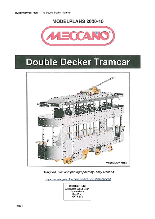 Double Decker Tramcar