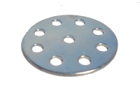 Wheel Disc 8 holes, zinc