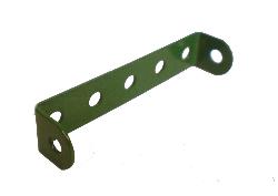 Double Angle Strip, 5x1 hole, light green