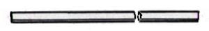 Axle Rod 100mm, round end