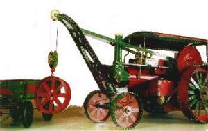 Burrell Crane Engine & Wagon (requires Model Plan 100)