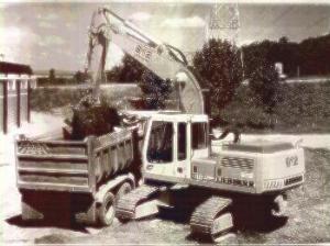 Liebherr Litronic Backhoe Excavator