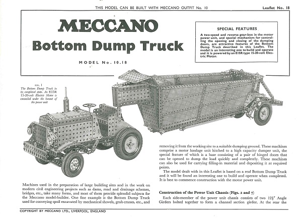 BOTTOM DUMP TRUCK