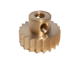 Ratchet Wheel 19mm dia, brass